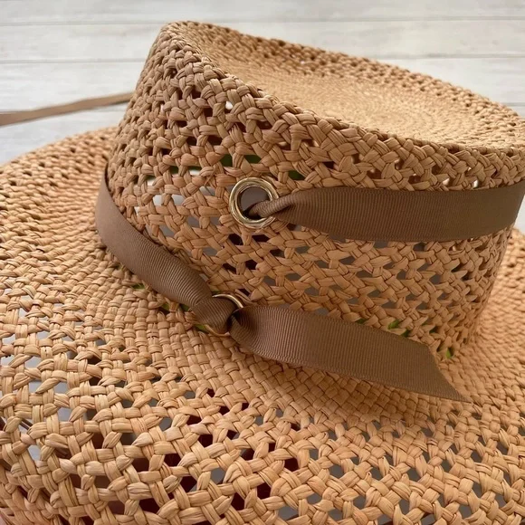 SENSI STUDIO
Upturn Straw Beach Hat - Picture 6 of 9